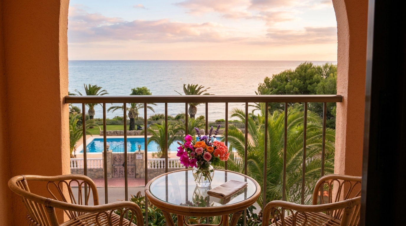 Detalle decorativo de la habitación